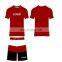 Custom Mens Short Sleeve Summer Tracksuit Set/Sports Tracksuit 100% Polyester Beach Wear Short Sets