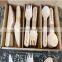 Dinnerware sets Utensils Kit biodegradable bulk birch wood spoon / forks / knives disposable wooden cutlery vajilla restauante