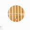 Non-slip Drain Cutting Board Rectangle Round Bamboo Kitchen Cutting Board