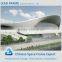 Low price space frame structure building glass for modern construction