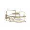 Wall Mounted Stainless Steel Storage Holders Rack Kitchen Corner Shelf Rack Bathroom  Corner Rack