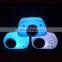 BT wireless speaker for sauna / LED table lamp with music player speaker USB charging and AUX player for office and hotel