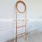 Hot Natural Rattan Blanket Towel ladder / Quilt Ladder Rack Decorative Quilt Display Ladder 4 Tier Multifunction