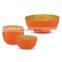 Cheap Wholesale Set Spun Bamboo Salad Bowl Large and Small Size For Many CHoosing Vietnam Manufacturer