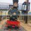 Backyard amusement park factory price battery power tourist tracked rail train rides for sale