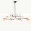 Modern LED Glass Ceiling Lamp Tree Style Home Lighting for Luxury Living Room and Home Office Luxury Pendant Lamp Decoration