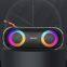 New Design 20W Portable Outdoor Party LED Light Stereo Speaker High Quality Deep Bass RGB Colorful Speakers