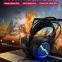 Neues H130-Headset, Gaming-Headset mit Leuchten, universeller UHF-kabelgebundener Mikrofon-Computer-Headset