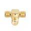 RF Microwave Signal Antenna Connections Distributor Coaxial Adaptor 18GHz SMA-KKK Tee Adapter SMA Female Jack