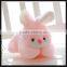 plush bunny rabbit toy with pink color soft toy