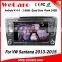 Wecaro WC-VU8007 Android 4.4.4 car dvd player quad core for vw Santana android car dvd stereo 1080p 2013 2014 2015