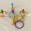 New fashion three in one wooden toy ring toss bowling fishing game