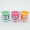 Multi-colored aroma natural candle,scented soy candle