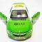Wholesale Customized 1:32 Diecast Model Taxi Pull Back Car With Light&music