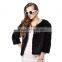 QD30975 Real Knitted Mink Sexy Fur Jacket For Woman Fashion Winter Wear