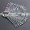 Hotselling 50 tips nail fan with metal ring