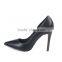 Hot Selling Spring Pointed Toe Gold Lady High Heel Shoes Patent Leather Versa Shoes Women Dress Pumps
