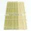 natural natural color bamboo sushi mat bbq use