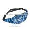 Summer top selling fashion printed running waist bag for ladies sport and leisure