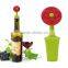 Practicle silicone bottle plug for remaining red wine bottle