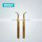 Koocu Golden Colour Curved Tweezer