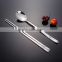 Stainless Steel Korean Spoon and Chopsticks Set with PVC packing and nice design