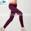 Running sports cropped pants price,breathable ladies athletic leggings