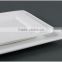 CP-186 Wolesale ceramic porcelain white opal dinnerware