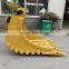 shenfu 20 ton excavator parts dustpan bucket, excavator bucket