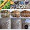 Mobile sawdust hammer mill grinder production line
