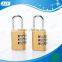 AJF 2015 New Arrival High Quality 3 Dials Aluminium Material High Class Lock, Combination Padlock