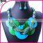 High Quality 2015 Fashion Statement resin Necklace Fashionable Chunky Necklace