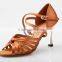 S5545 Women crystal ballroom latin salsa dance shoes cheap china guangzhou
