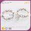 R63416K01 Fashion Penis Ear Ring Wide Band Sterling Silver Rings Crystal Yiwu Silver Plus Rings Jewelry