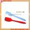 Custom LOGO Cook Tool Unibody Kitchen Mixing Brush Color Silicone Spatulas