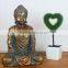 2016 Hot Sale Home Decoration Bronze Flocked Buddha Statue