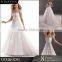 New Luxurious High Quality fabric wedding dress 2015