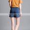 2015 high waisted shorts DENIM SHORTS ELASTIC dress show thin