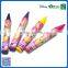 2016 Wholesale environmental 4 color crayon into paper box for drawing