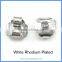 Wholesale 6.2*5mm 925 Pure Sterling Silver Stud Earring Backs Stoppers Ear Nuts Jewelry Findings Components SEA-EB003