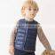 girls winter red sleeveless fleece crew neck down vest