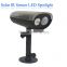 High quality 3W solar IR sensor spotlight with high brightness