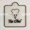 Transparent custom promotional pvc rubber clothing label