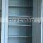 Steel bookcase with 4 adjustable shelf for metal filing cabinet cupboard