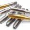 High quality 18 Piece Metal Box Package Tapping Tool Kit, Alloy Steel / HSS Hand Tap and Drill Set