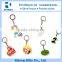 Promotional PVC Keyring With Customized Design