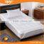 Hotel bed waterproof mattress topper with elastic
