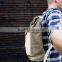 Custom high quality waxed canvas backpack
