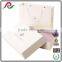 White folding hand bag folding paper box with logo foil for underwear packing