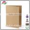 Natural Kraft paper file folder with flap